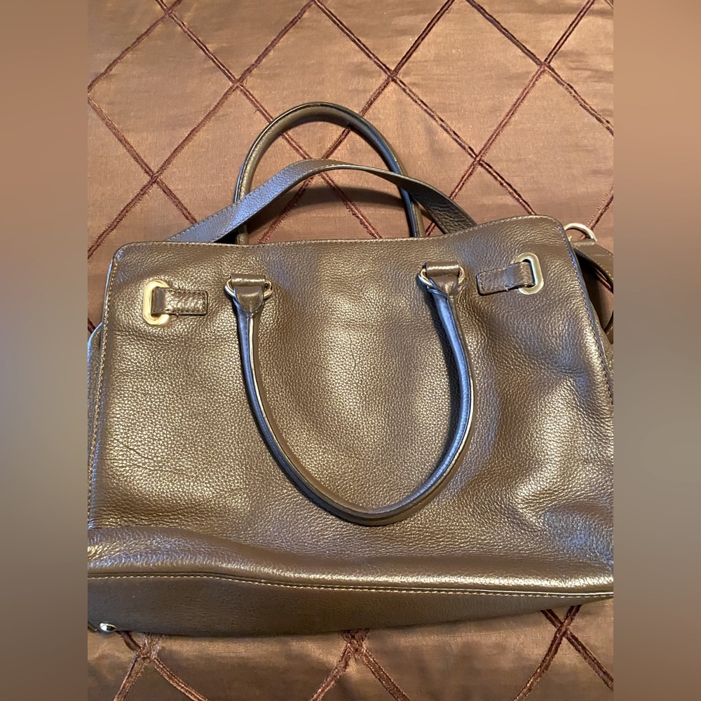 Michael Kors Purse, dark brown, excellent condition
